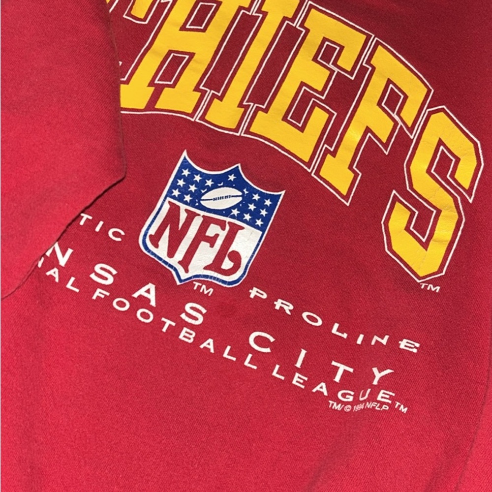 NFL Kansas City Chiefs Red crewneck